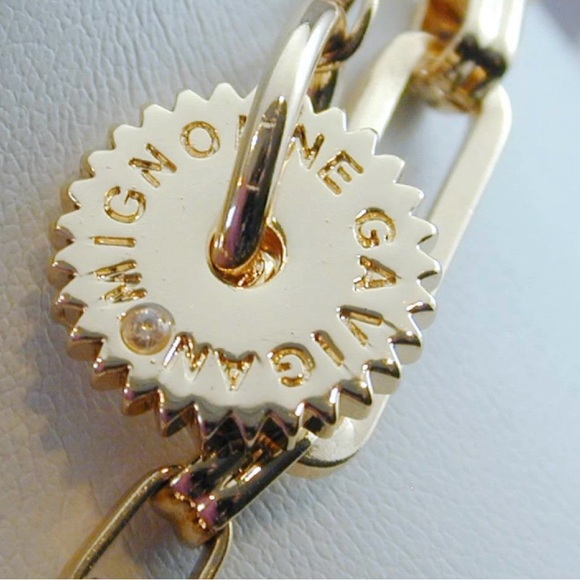 Mignonne Gavigan Gold Necklace with Abalone Pendant GWP new w tags - Picture 4 of 6